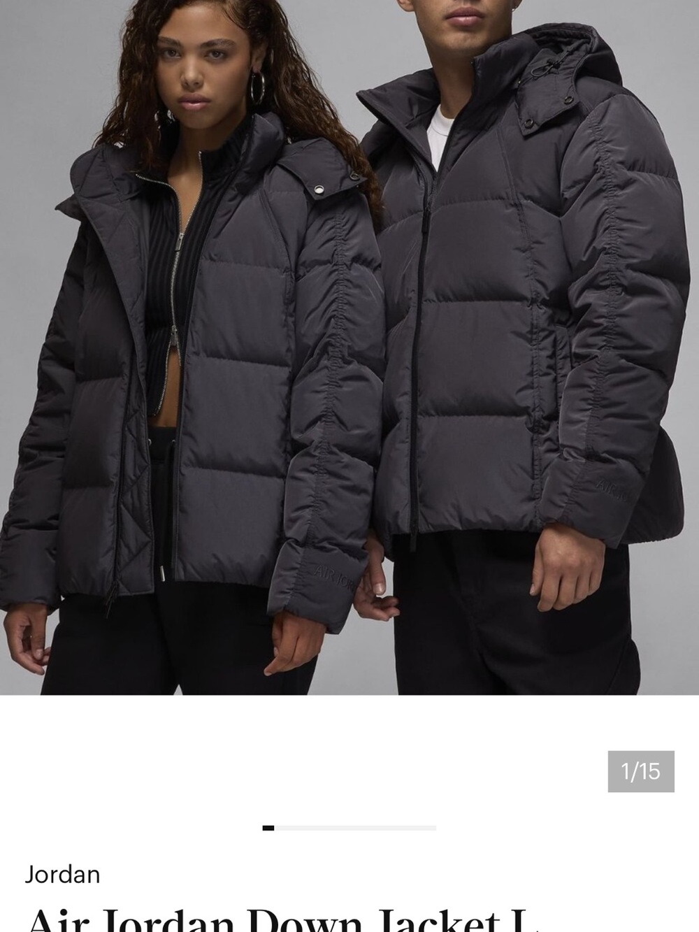 Air Jordan Down jacket, Unisex S